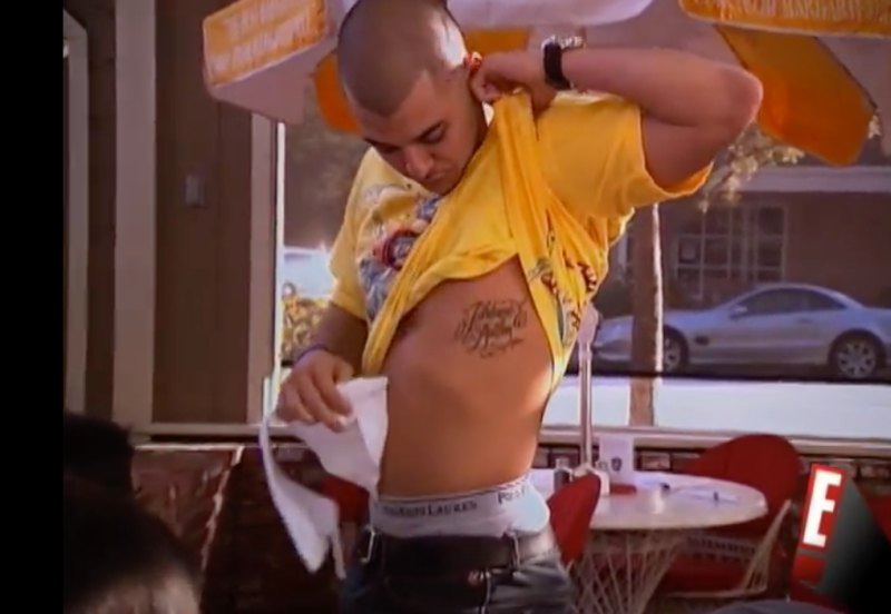 Rob kardashian tattoo