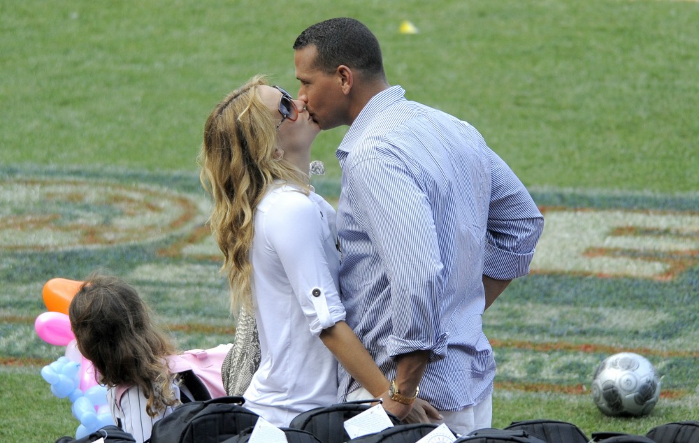alex rodriguez kate hudson getty