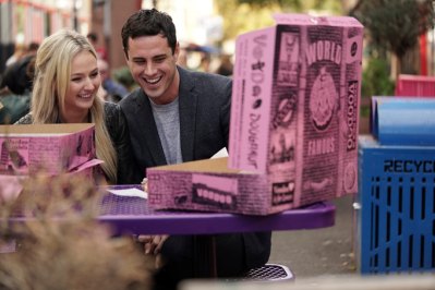 bachelor ben higgins and lauren bushnell getty images bachelor ben higgins and lauren bushnell getty images