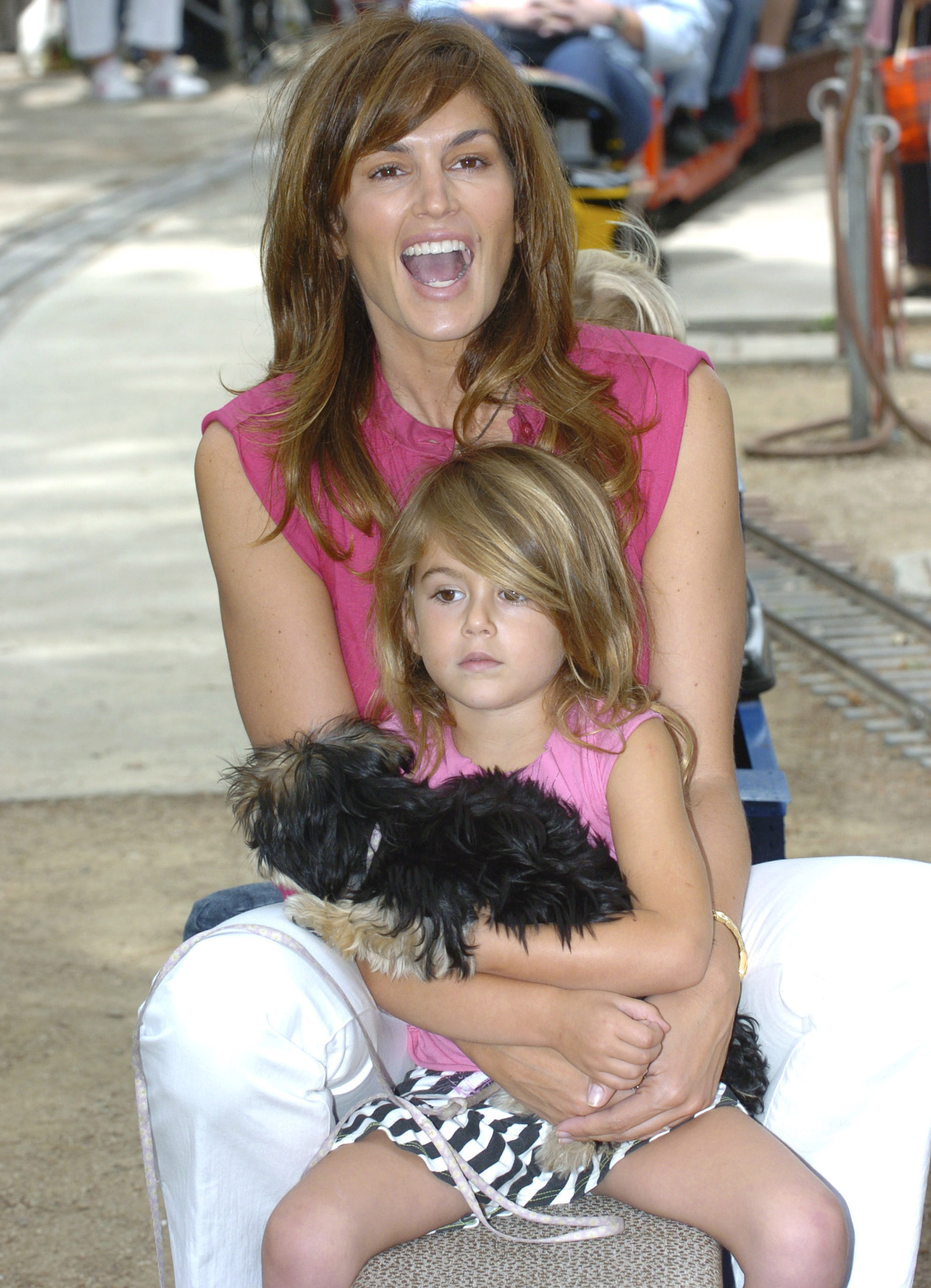 Cindy crawford with daughter