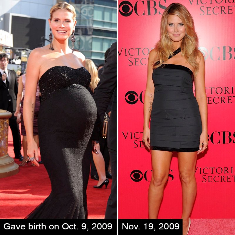 Heidi klum after birth