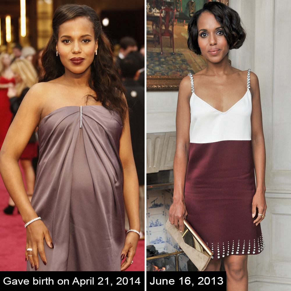 Kerri washington after birth