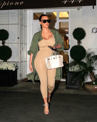 kim kardashian unitard getty