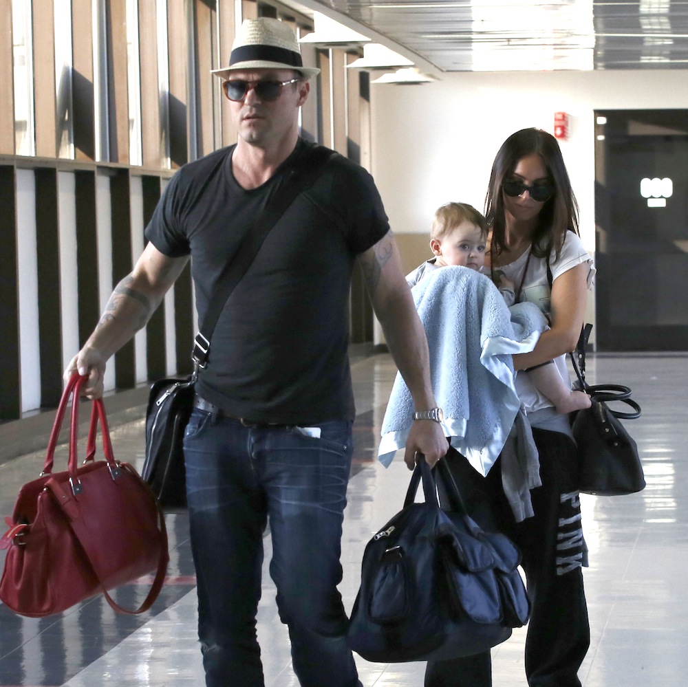 megan fox brian austin green splash