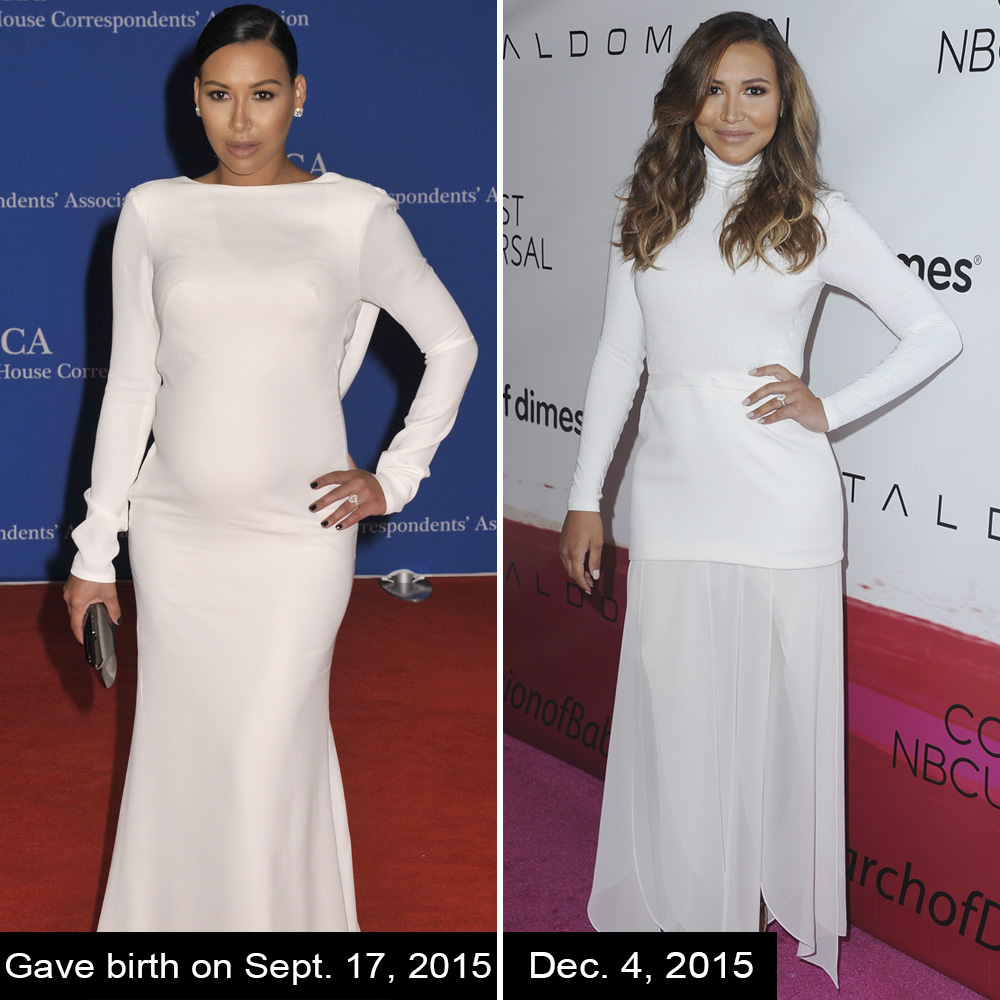 Naya rivera after birth