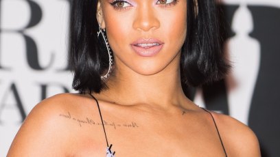 Rihanna nipple ring music video