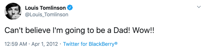 Louis Tomlinson Pulls Pregnancy April Fools Day Prank