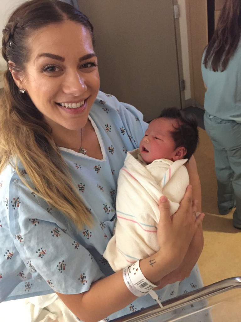 Allison holker baby 1