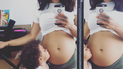 Amina buddafly pregnant baby girl