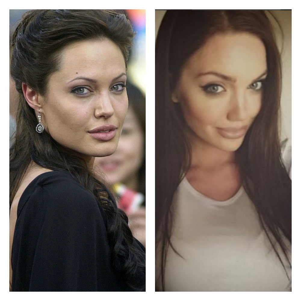 Angelina jolie twin