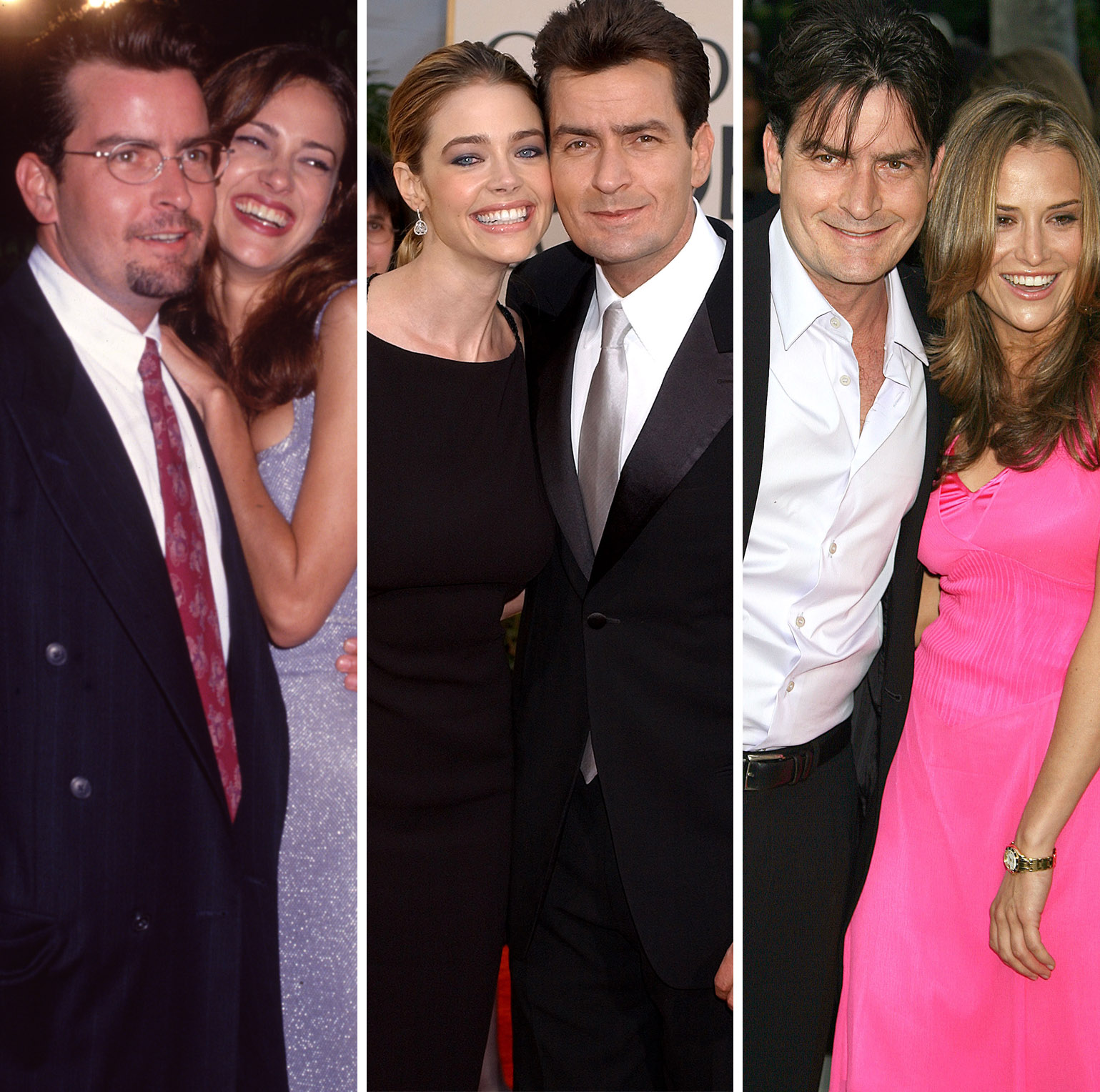 Charlie sheen divorces