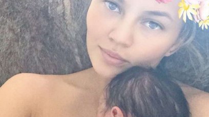 Chrissy teigen daughter luna snapchat
