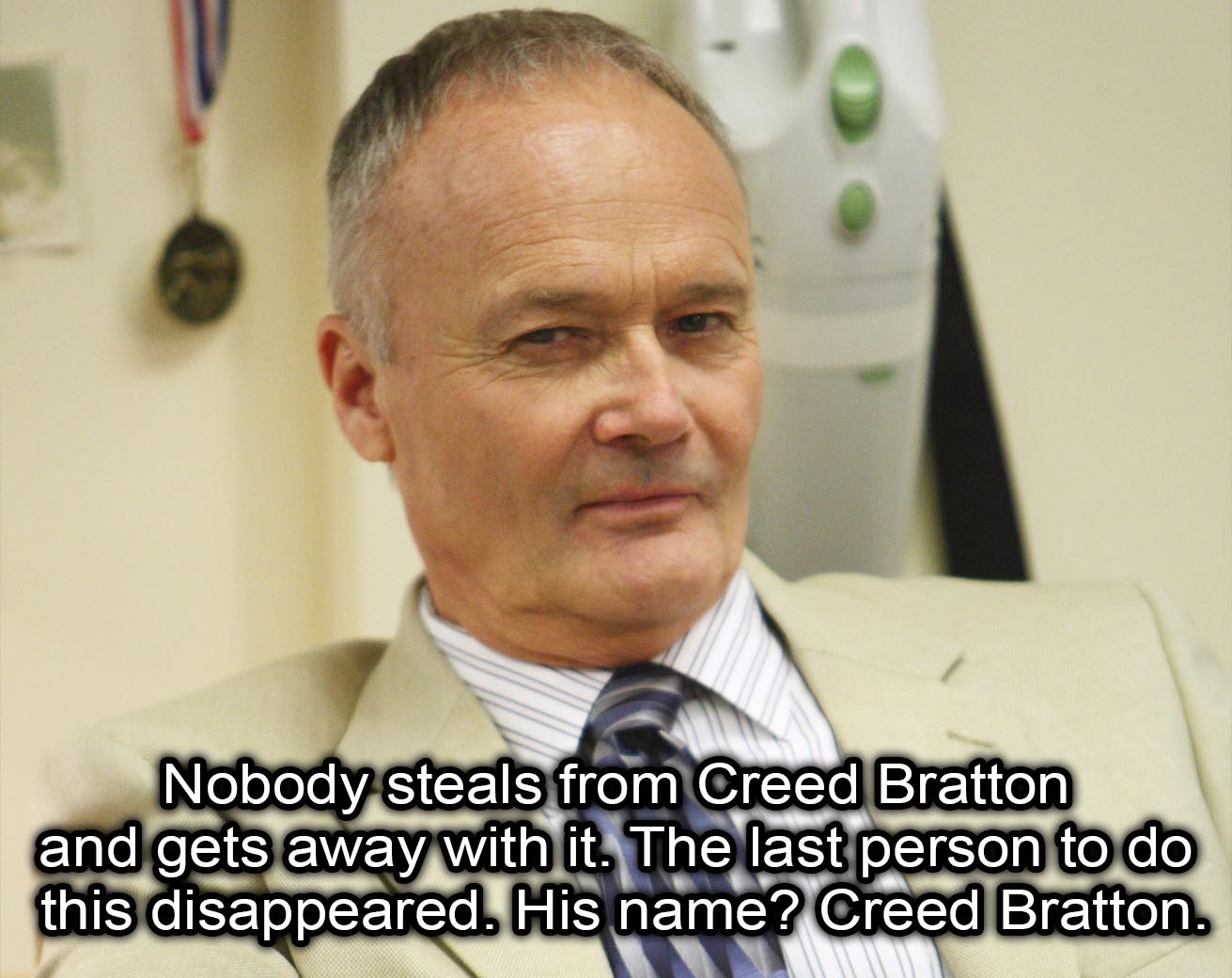 11 of the Most Ridiculous Things Creed Bratton Has Ever Said on 'The Office'  - Life & Style