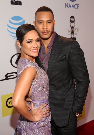 grace gealey and trai byers (getty)