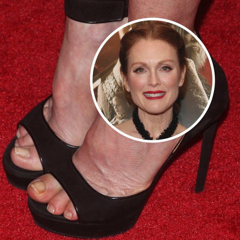 Julianna moore pedicure
