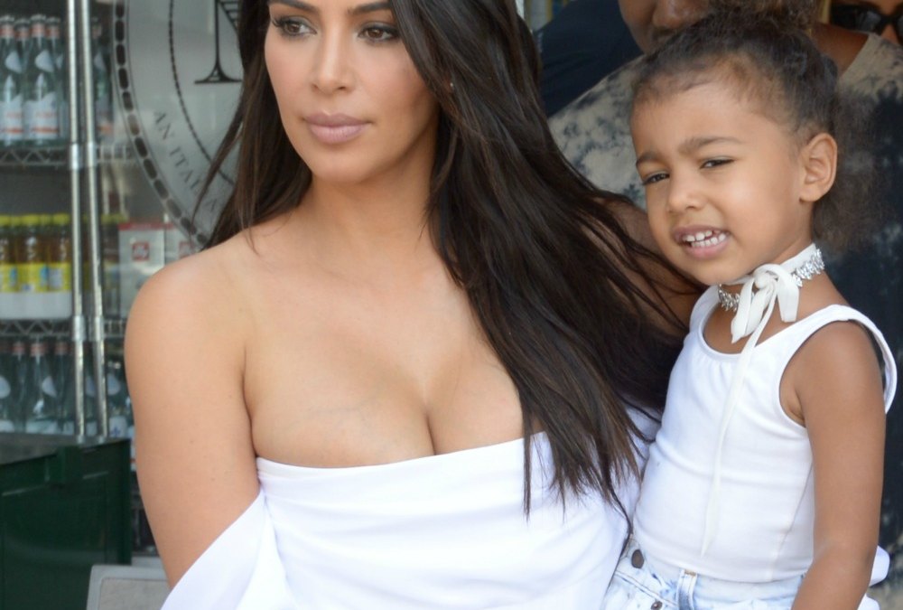 Kim k north west face swap
