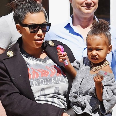 Kim kardashian north west saint