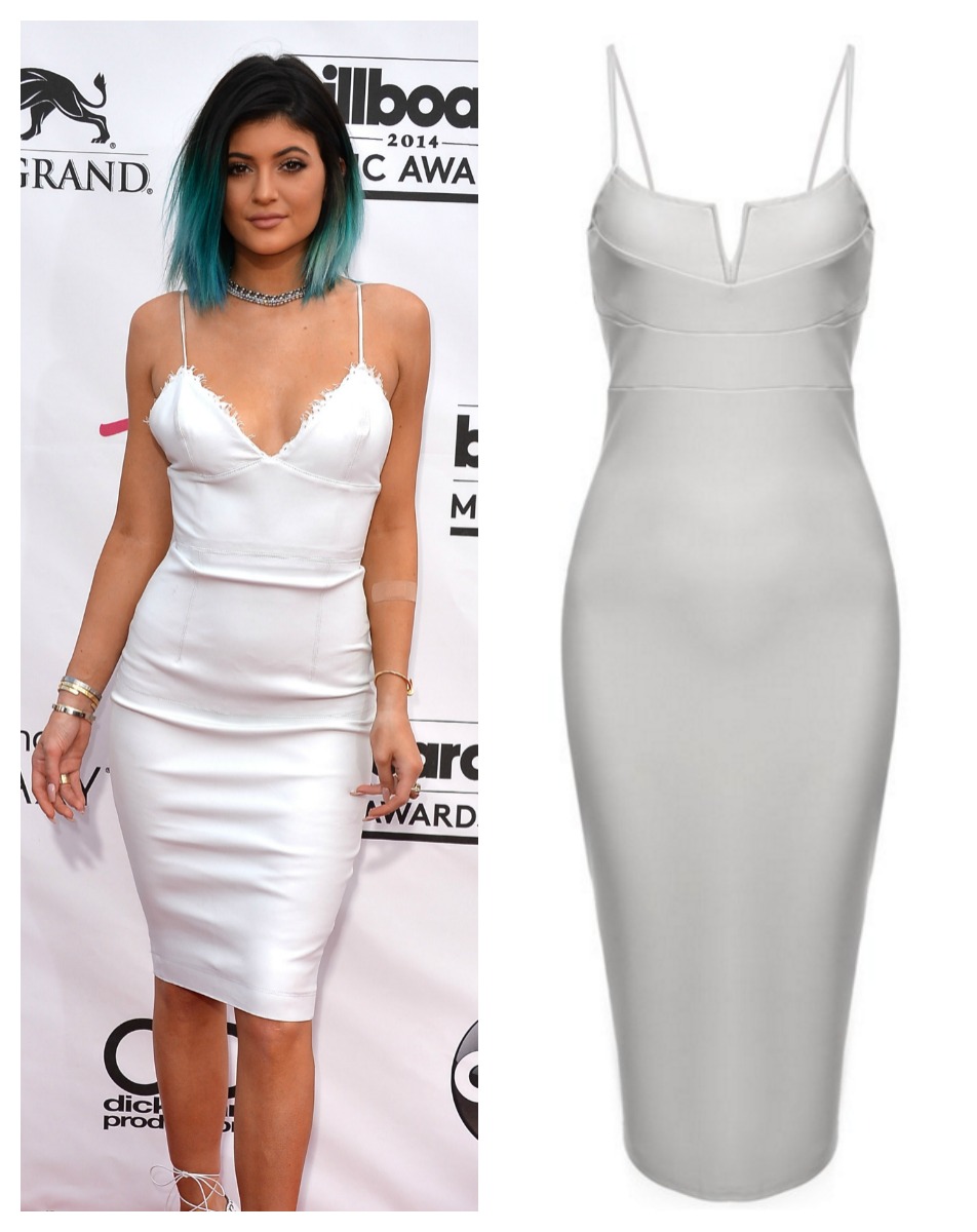 Kylie jenner white dress