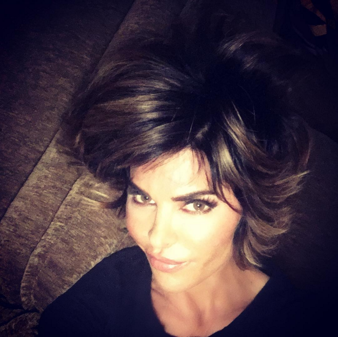 Lisa rinna bald