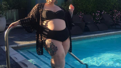 Plus size model tess holliday pregnant
