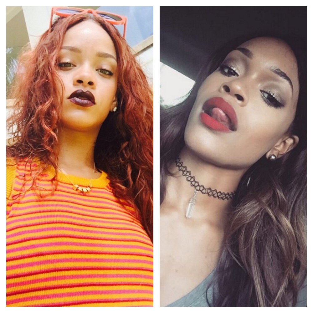 Rihanna look alike