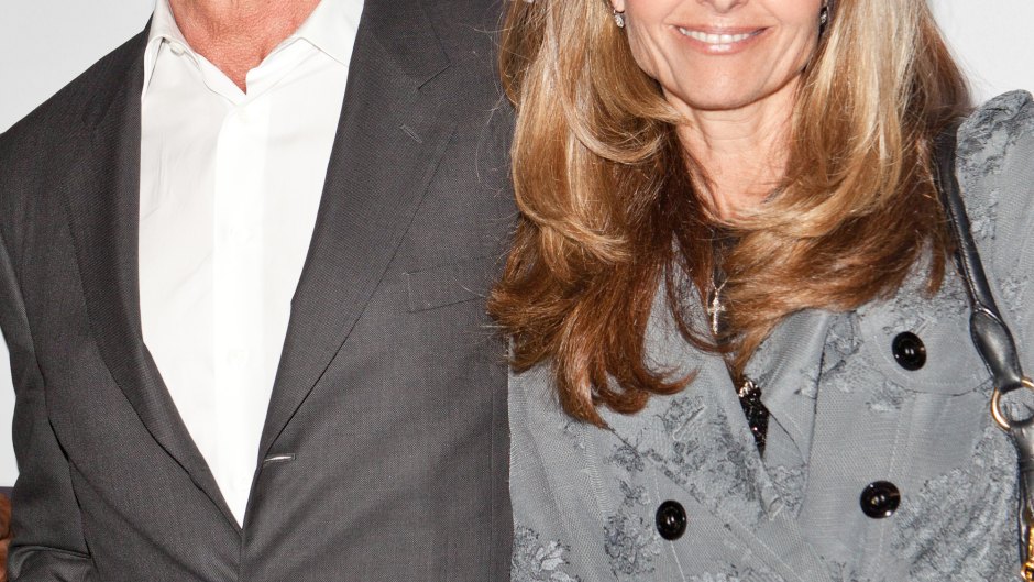 Arnold and maria shriver getty