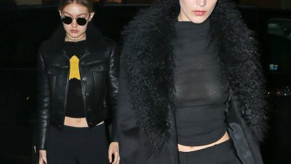 Bella hadid braless splash