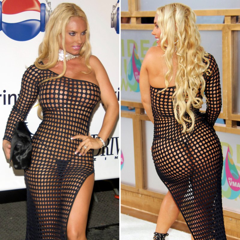 Coco Austin, Céline Dion and More Celebrities Showing Off Their Thongs on  the Red Carpet - Life & Style