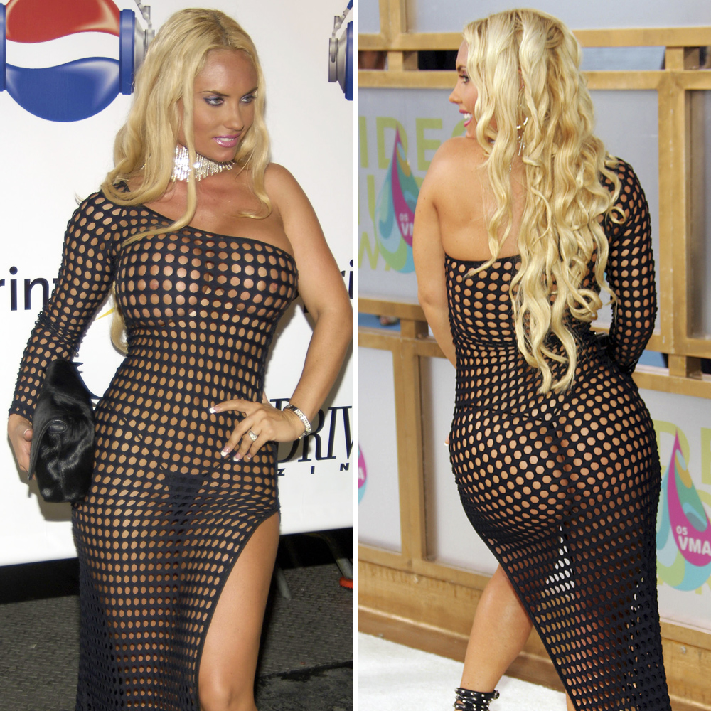 Coco Austin, Céline Dion and More Celebrities Showing Off Their Thongs on  the Red Carpet - Life & Style