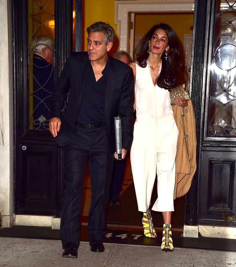 George amal march 7