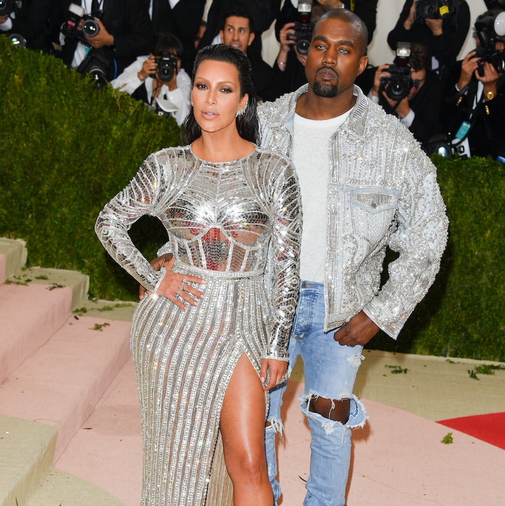 kim kardashian kanye west getty images