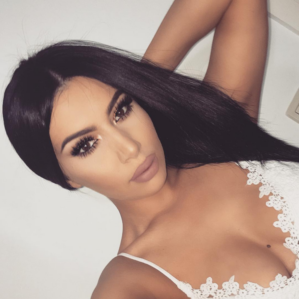 There's a New Kim Kardashian Lookalike Taking Over the Internet â€” and She  May Be the Best One Yet! - Life & Style