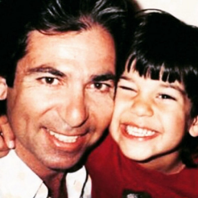 rob and robert kardashian tbt