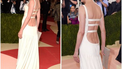 Uma thurman met gala butt crack