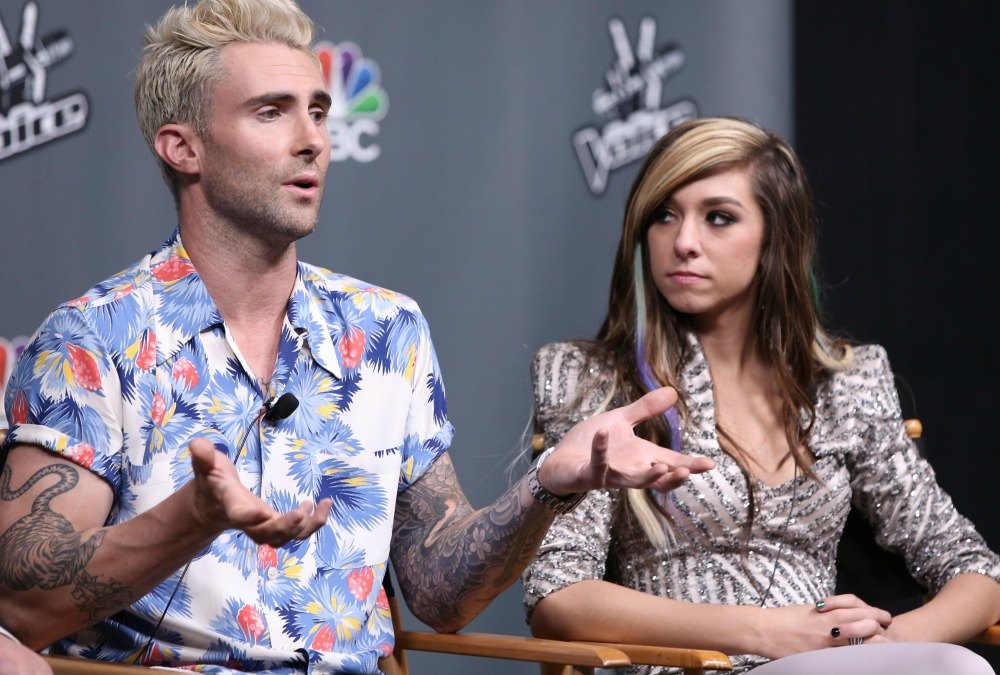 Christina grimmie death adam levine funeral