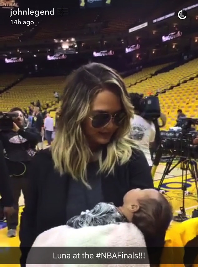 chrissy teigen snapchat