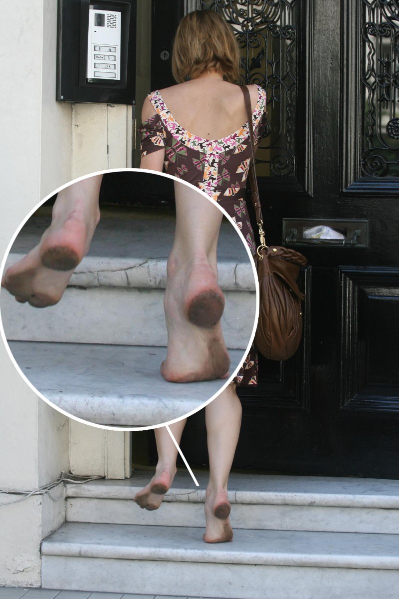Keira knightley feet
