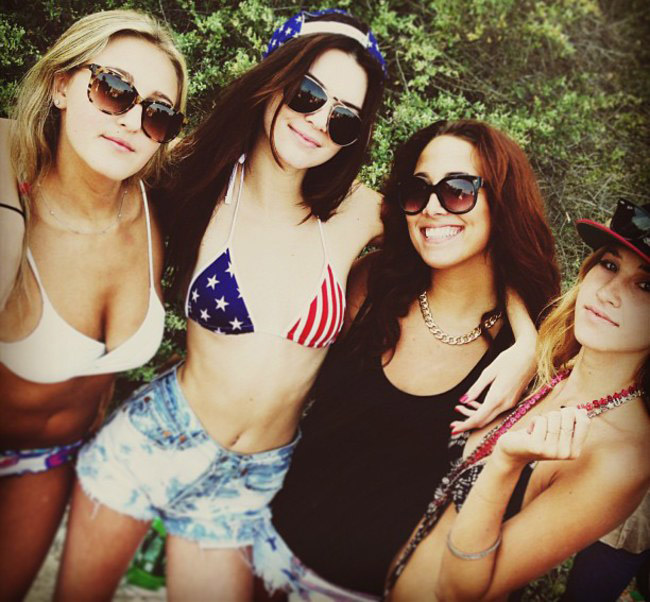 Kendall jenner fourth of july