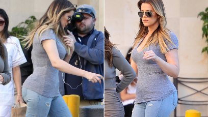 Khloe kardashian butt february 2014