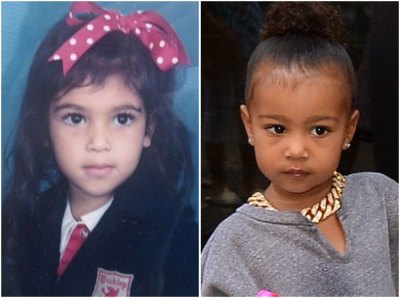 kim kardashian north west instagram/getty images