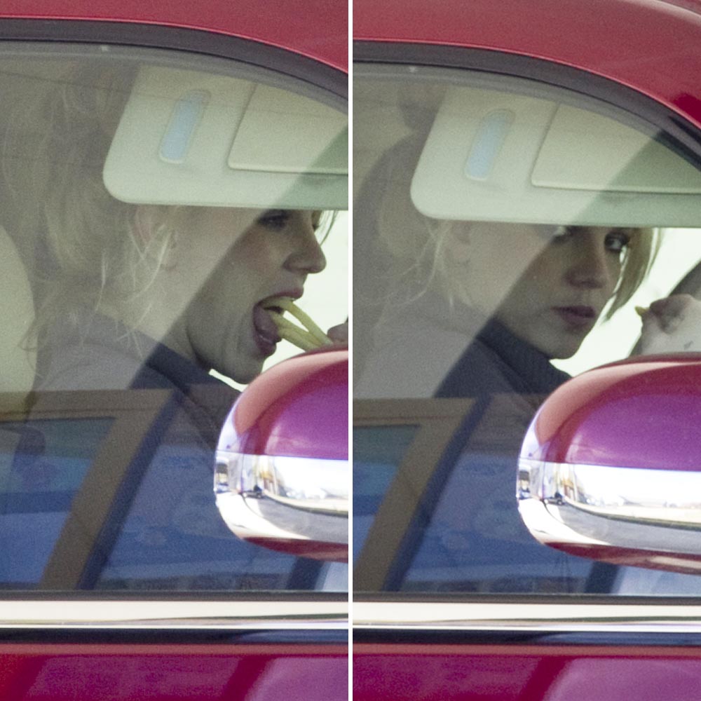 Britney spears french fries