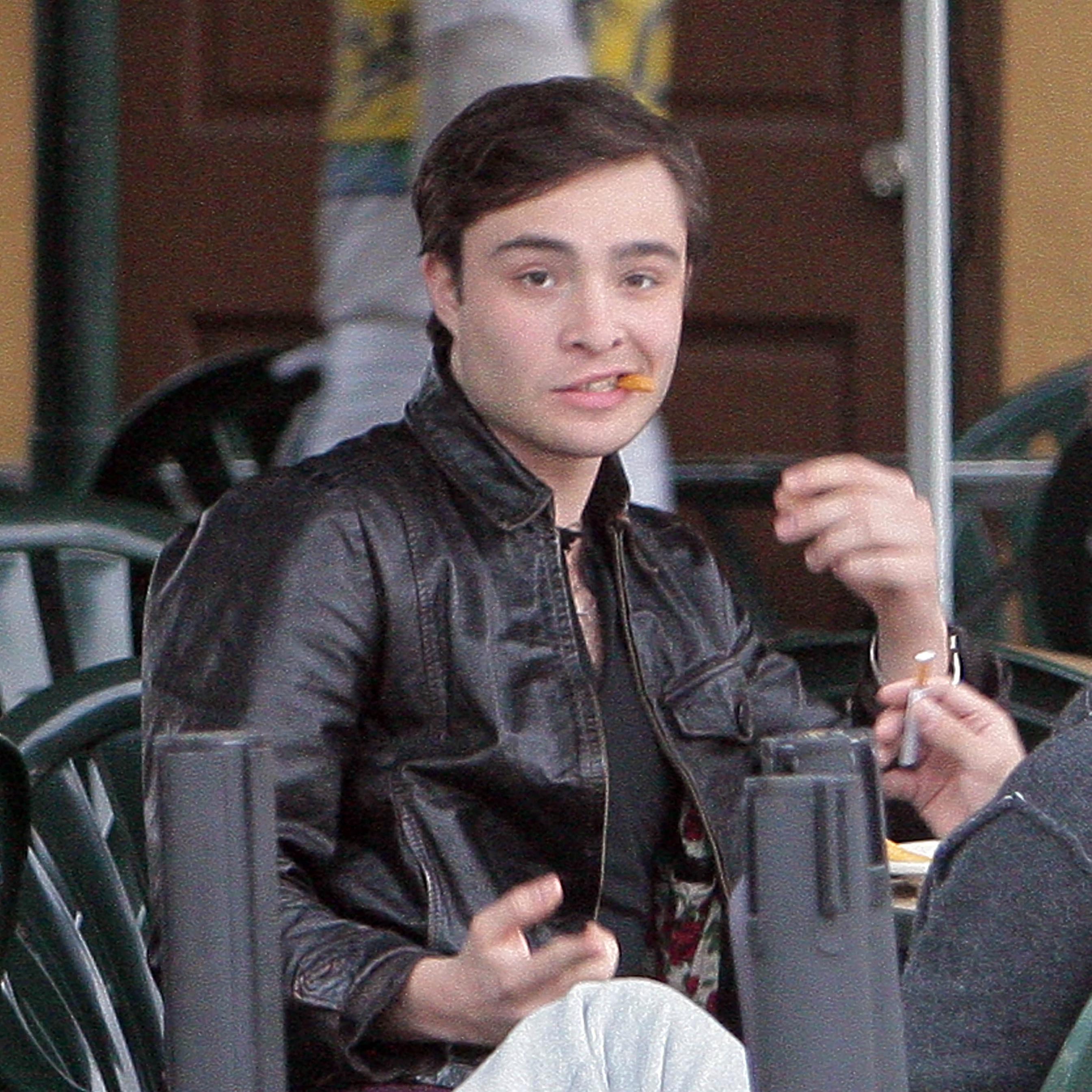 Ed westwick french fries