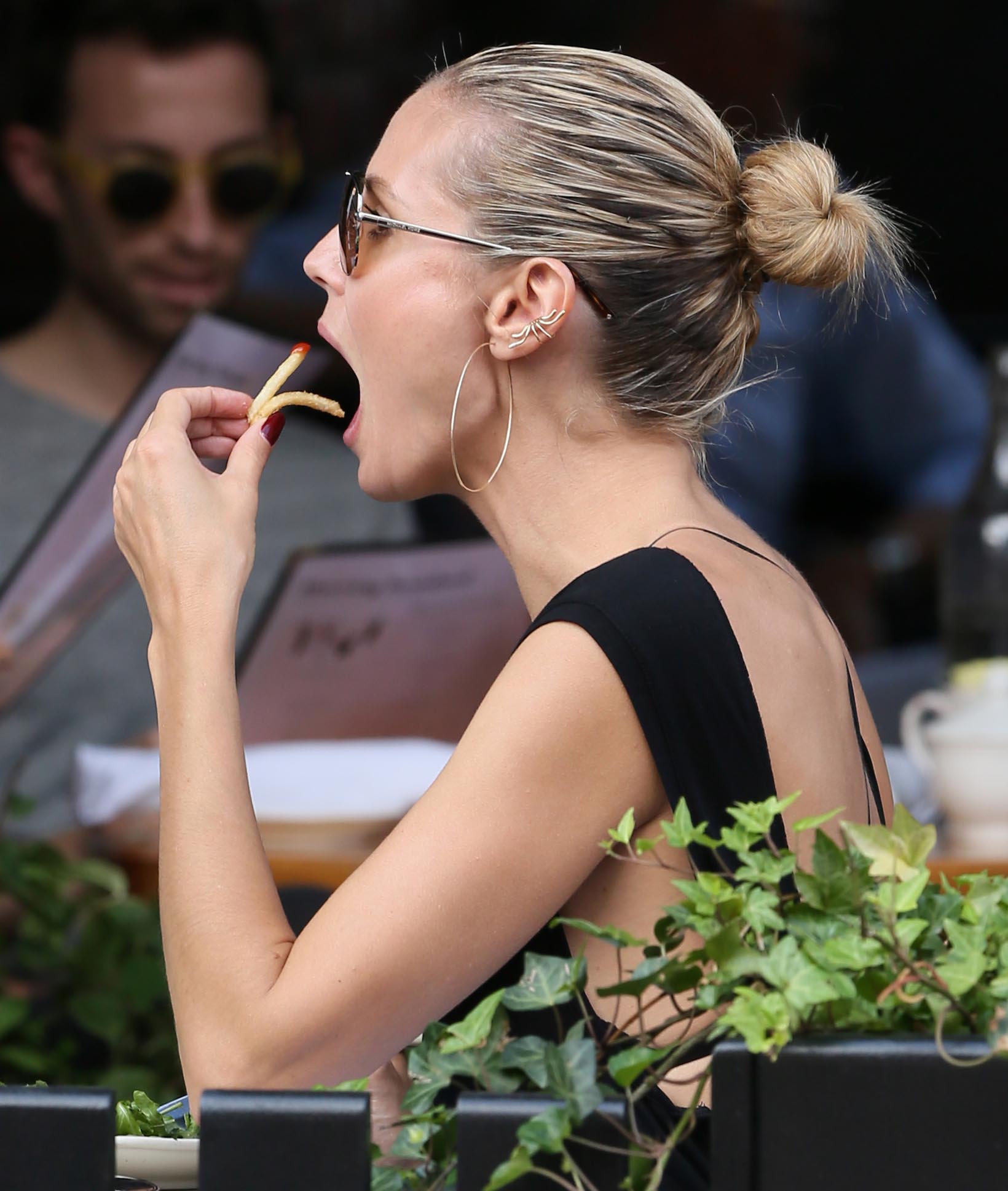 Heidi klum french fries