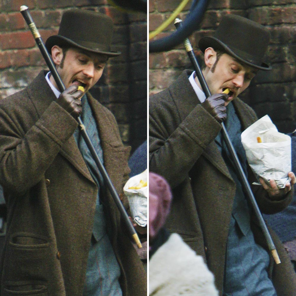 Jude law french fries