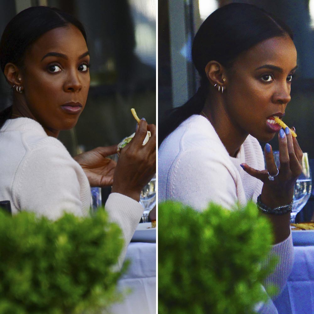 Kelly rowland french fries