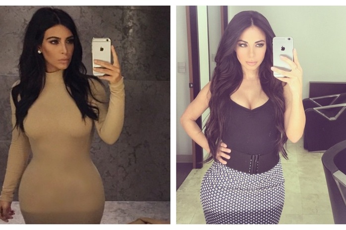 Kim kardashian lookalike 5