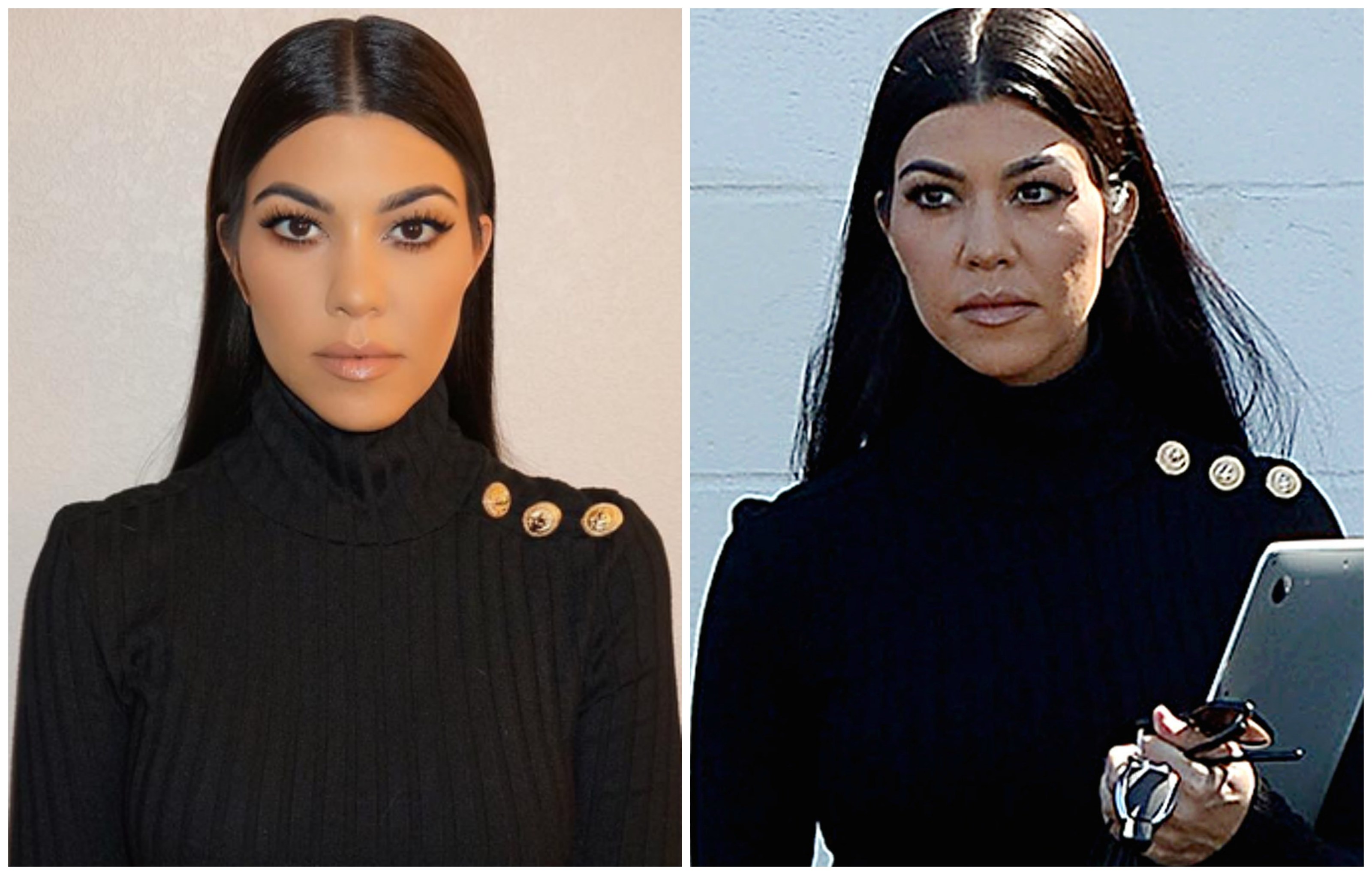Compare What the Kardashians Look Like On and Off Instagram! - Life & Style