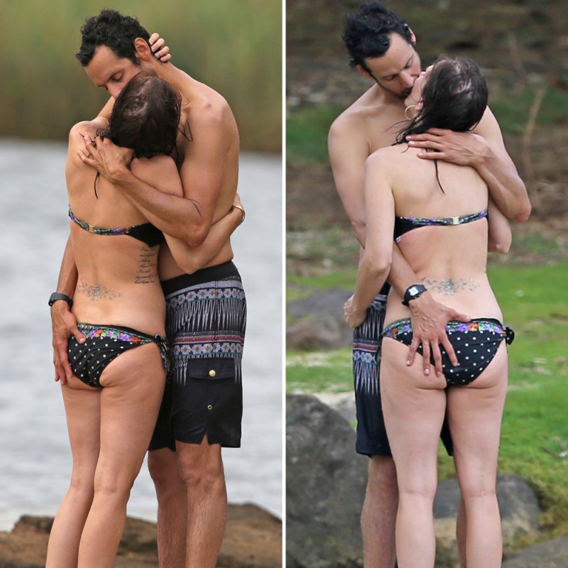 Kristin wiig pda beach