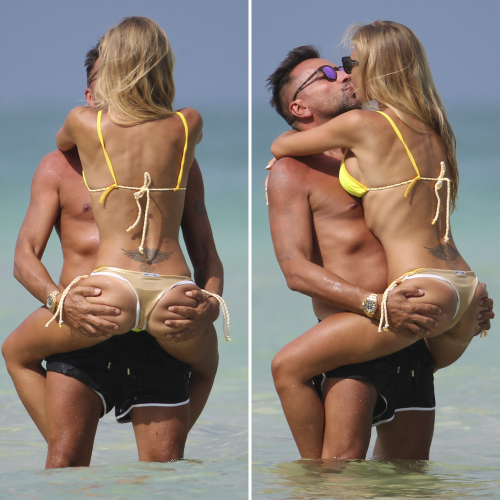 Laura cremaschi pda beach