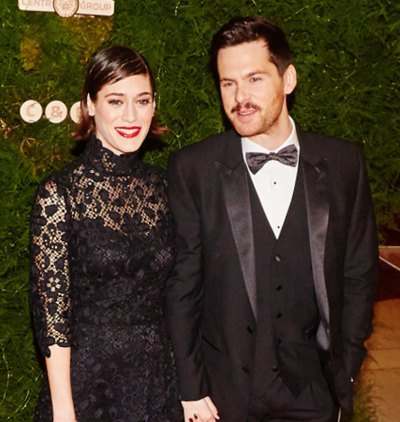 lizzy caplan tom riley getty images